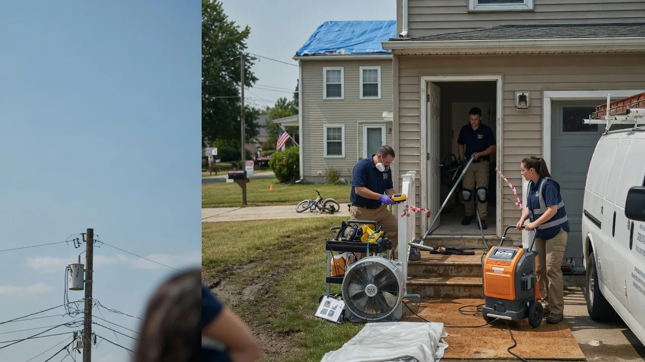 Water Damage Repair in Sullivan, IL near me
